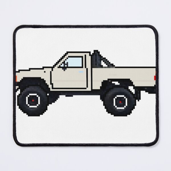 Item preview, Toyota Hilux Pixel Art Image designed and sold by Rallyaddict.