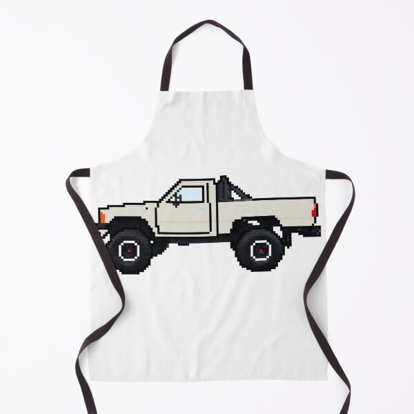 Item preview, Toyota Hilux Pixel Art Image designed and sold by Rallyaddict.