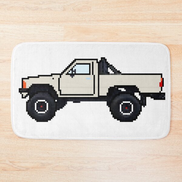 Item preview, Toyota Hilux Pixel Art Image designed and sold by Rallyaddict.