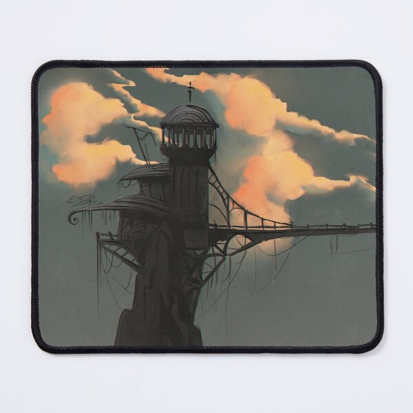 Item preview, Lone Rock - Original landscape artwork by Eliott Sontot - painting designed and sold by Eliott Sontot.