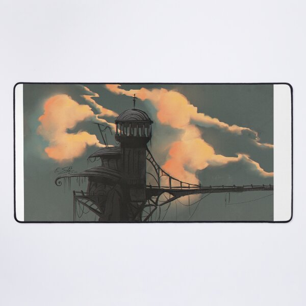Item preview, Lone Rock - Original landscape artwork by Eliott Sontot - painting designed and sold by Eliott Sontot.