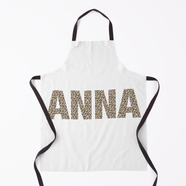 Item preview, Anna name leopard pattern my name is Anna gift birthday holiday anniversary Essential Inspiration Joy Mood Funny designed and sold by DesignByHeartUK.