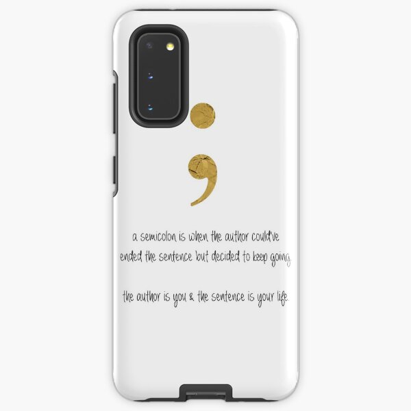 Semicolon Samsung Galaxy Tough Case