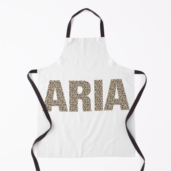 Item preview, Aria name leopard pattern my name is Aria gift birthday holiday anniversary Essential Inspiration Joy Mood Funny designed and sold by DesignByHeartUK.