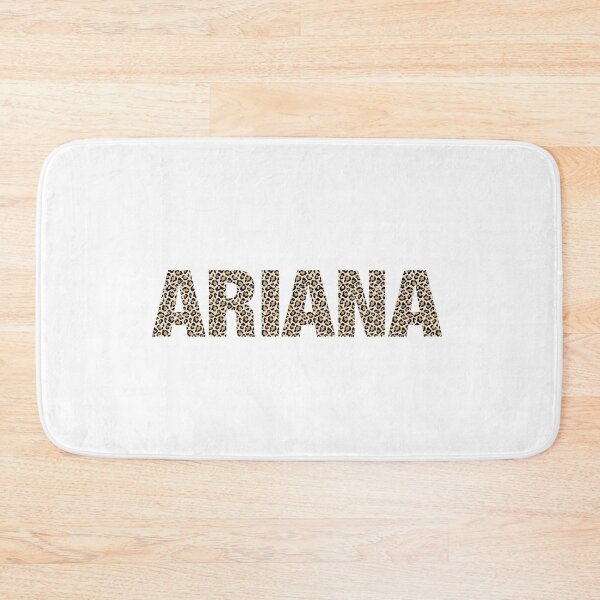 Item preview, Ariana name leopard pattern my name is Ariana gift birthday holiday anniversary Essential Inspiration Joy Mood Funny designed and sold by DesignByHeartUK.
