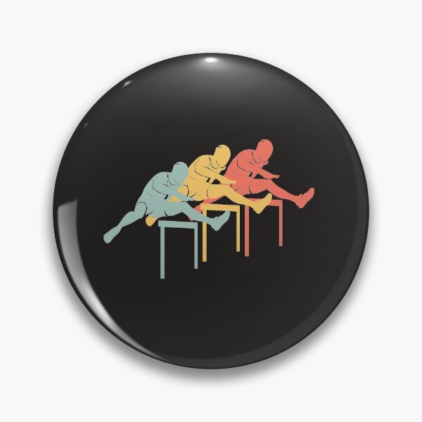 Item preview, Vintage Jumping Hurdles Art For Hurdlers designed and sold by MrEddie10.