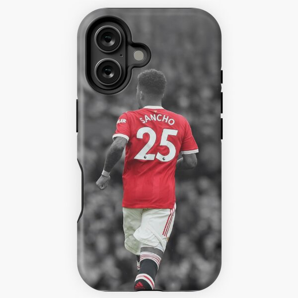 Artikel-Vorschau von Jadon Sancho Manchester United Handyhülle 2021/22, designt und verkauft von HarryLee16.