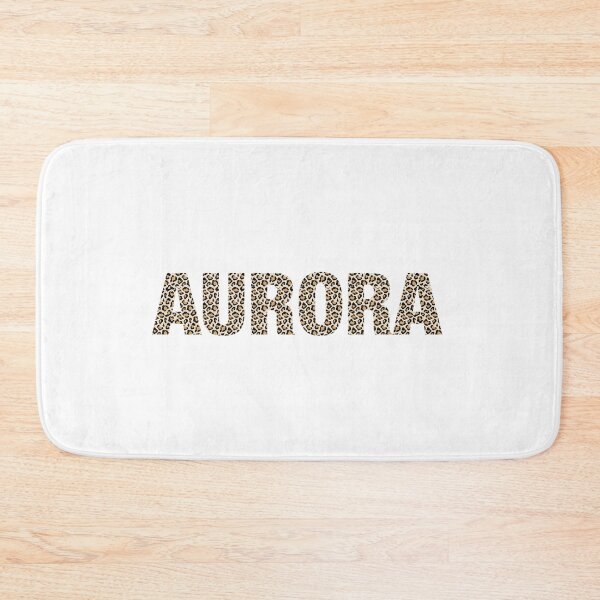 Item preview, Aurora name leopard pattern my name is Aurora gift birthday holiday anniversary Essential Inspiration Joy Mood Funny designed and sold by DesignByHeartUK.