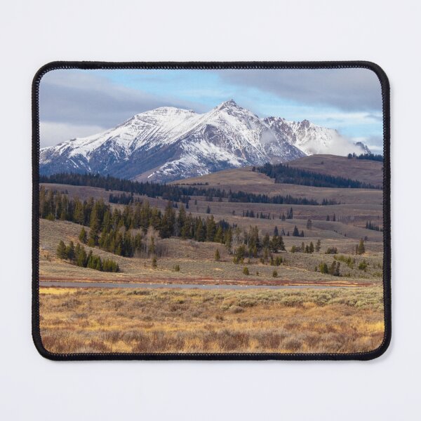 Item preview, Snow-capped Mountains Yellowstone National Park designed and sold by SafariByMarisa.