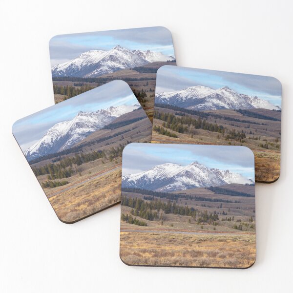 Item preview, Snow-capped Mountains Yellowstone National Park designed and sold by SafariByMarisa.