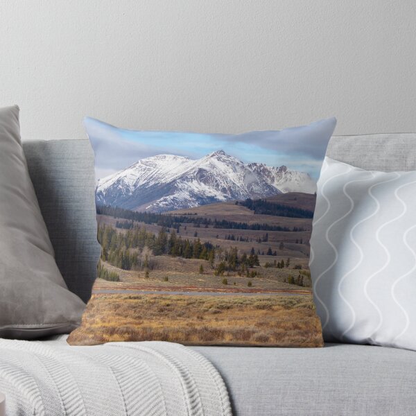 Item preview, Snow-capped Mountains Yellowstone National Park designed and sold by SafariByMarisa.