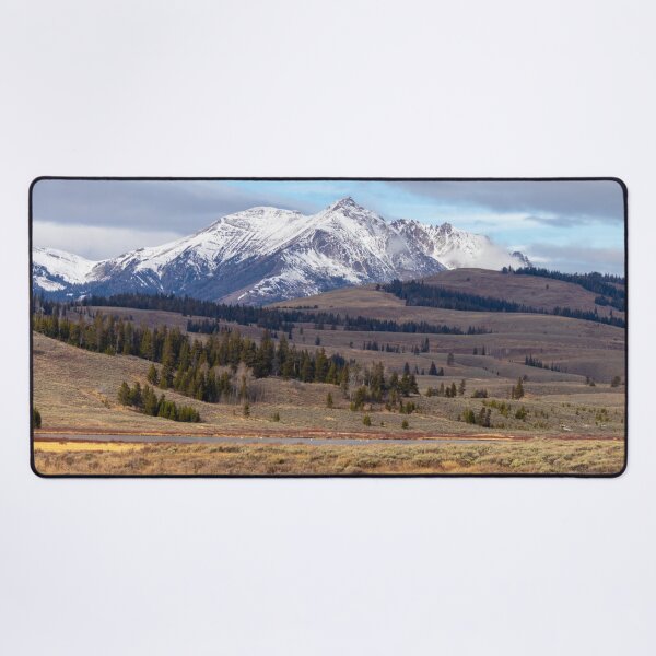 Item preview, Snow-capped Mountains Yellowstone National Park designed and sold by SafariByMarisa.