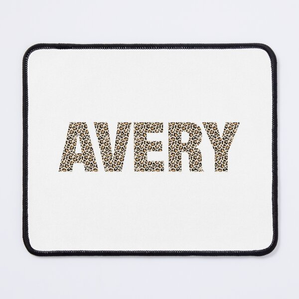 Item preview, Avery name leopard pattern my name is Avery gift birthday holiday anniversary Essential Inspiration Joy Mood Funny designed and sold by DesignByHeartUK.