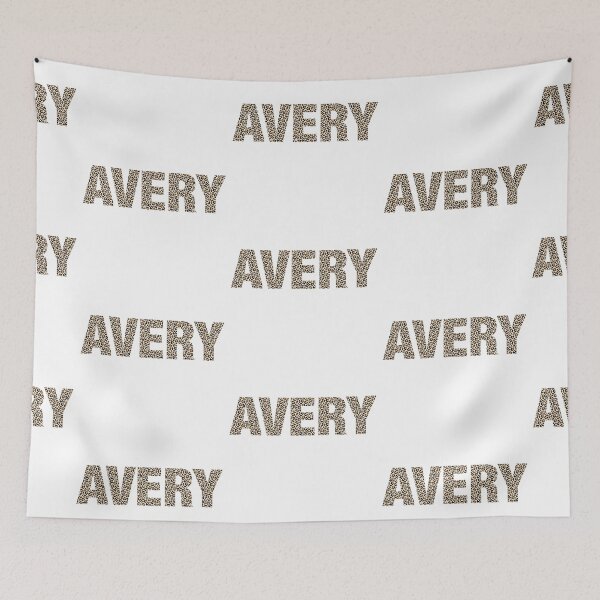 Item preview, Avery name leopard pattern my name is Avery gift birthday holiday anniversary Essential Inspiration Joy Mood Funny designed and sold by DesignByHeartUK.