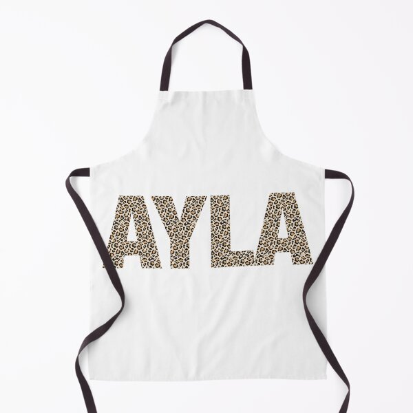 Item preview, Ayla name leopard pattern my name is Ayla gift birthday holiday anniversary Essential Inspiration Joy Mood Funny designed and sold by DesignByHeartUK.