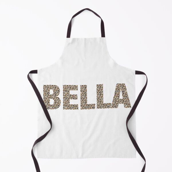 Item preview, Bella name leopard pattern my name is Bella gift birthday holiday anniversary Essential Inspiration Joy Mood Funny designed and sold by DesignByHeartUK.