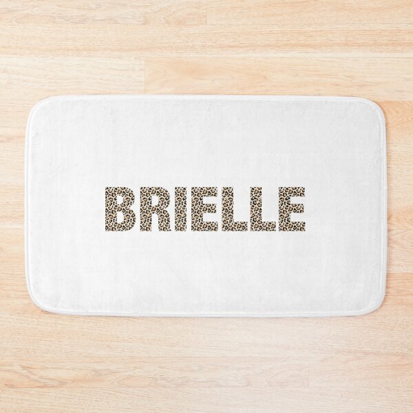 Item preview, Brielle name leopard pattern my name is Brielle gift birthday holiday anniversary Essential Inspiration Joy Mood Funny designed and sold by DesignByHeartUK.