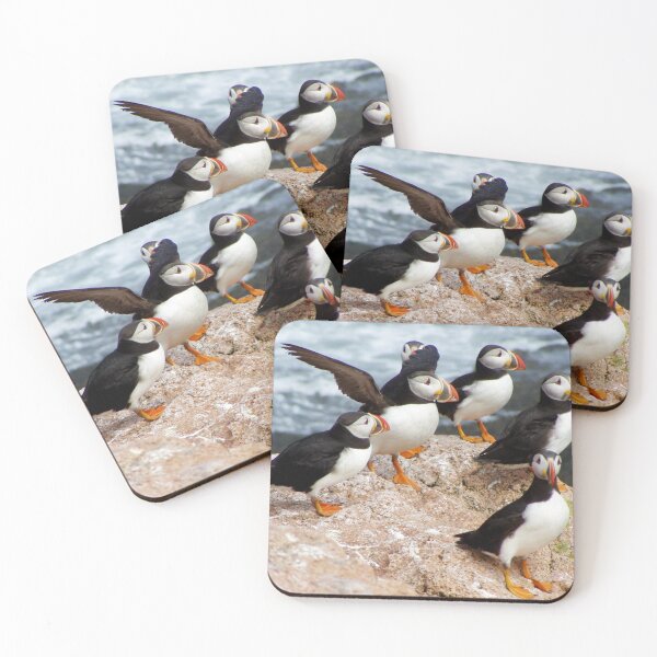 Item preview, Atlantic puffins designed and sold by mycloudzdesign.