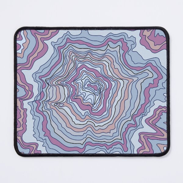 Item preview, Mount Hood Topographic Map - soft blues designed and sold by Amandacrystal.