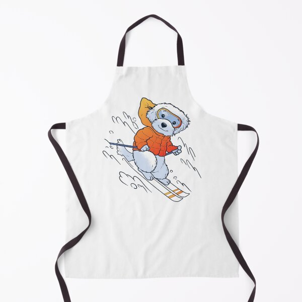 Item preview, Cute Skiing Dog designed and sold by infleims.