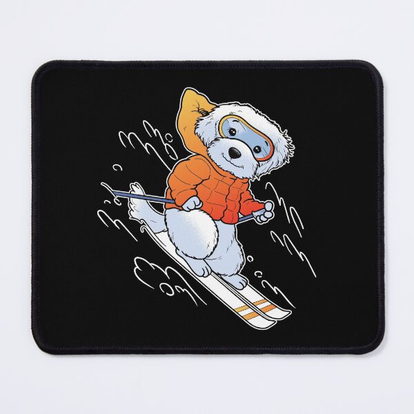 Item preview, Cute Skiing Dog designed and sold by infleims.