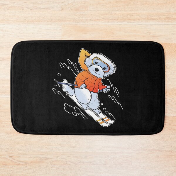 Item preview, Cute Skiing Dog designed and sold by infleims.