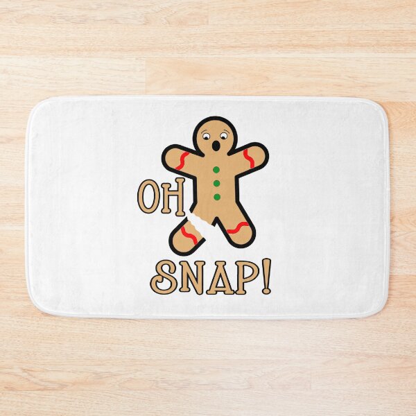 Item preview, Oh Snap - Broken Gingerbread Man designed and sold by molamode.