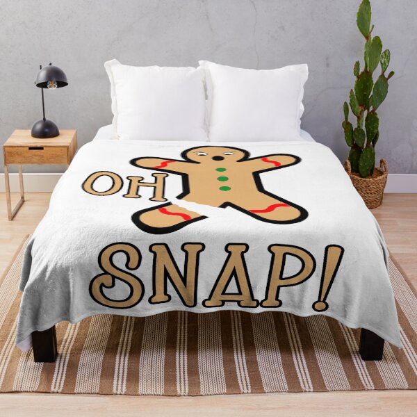 Item preview, Oh Snap - Broken Gingerbread Man designed and sold by molamode.