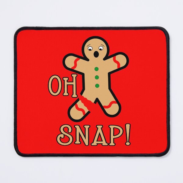 Item preview, Oh Snap - Broken Gingerbread Man designed and sold by molamode.