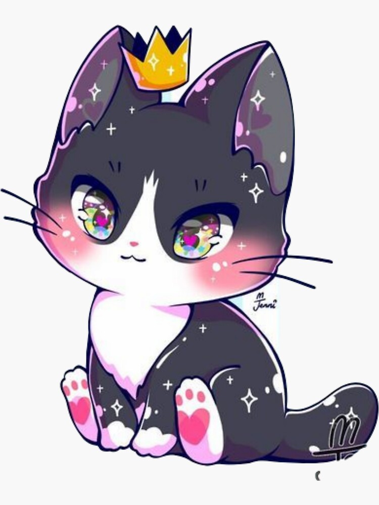 " aphmau cat funny" Sticker by mounir10000 | Redbubble