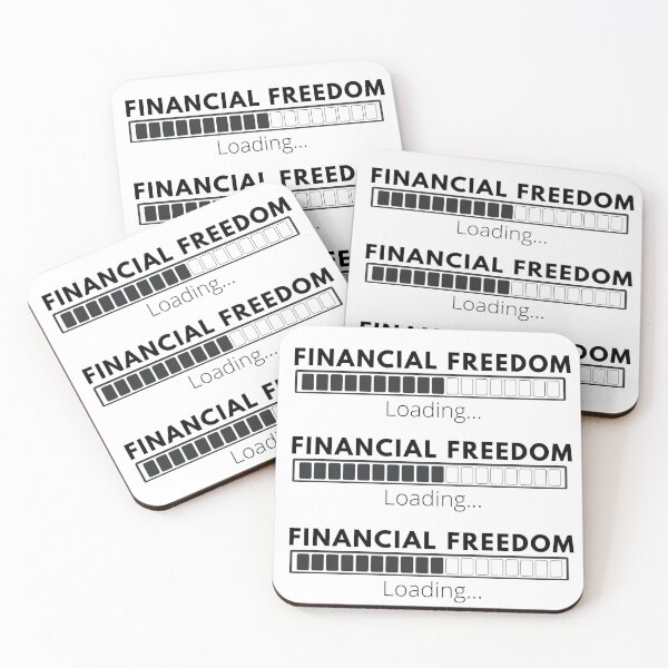 Item preview, Financial Freedom Loading: FI/RE designed and sold by ThoughtJumble.