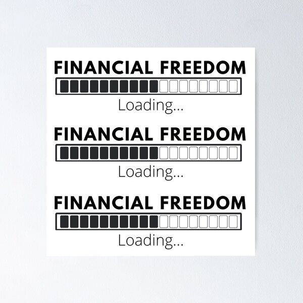 Item preview, Financial Freedom Loading: FI/RE designed and sold by ThoughtJumble.