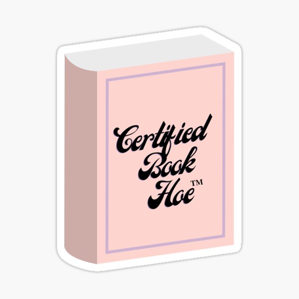 Item preview, Certified Book Hoe designed and sold by thebookhoes.