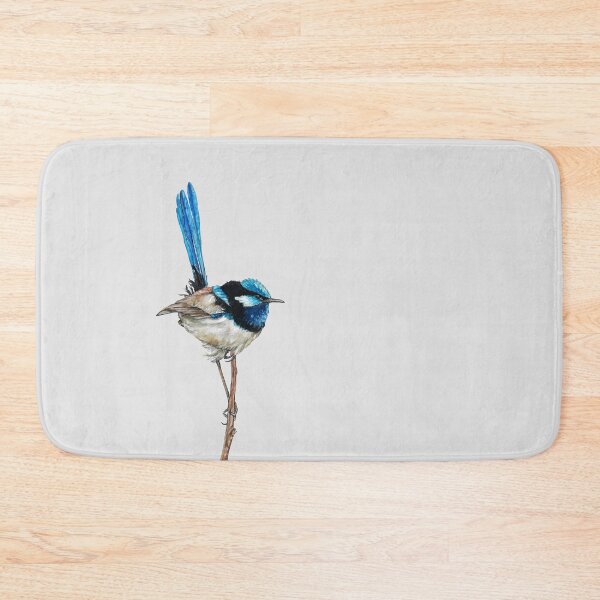 Item preview, Superb Fairy Wren Watercolours Art  designed and sold by maricelagomez.