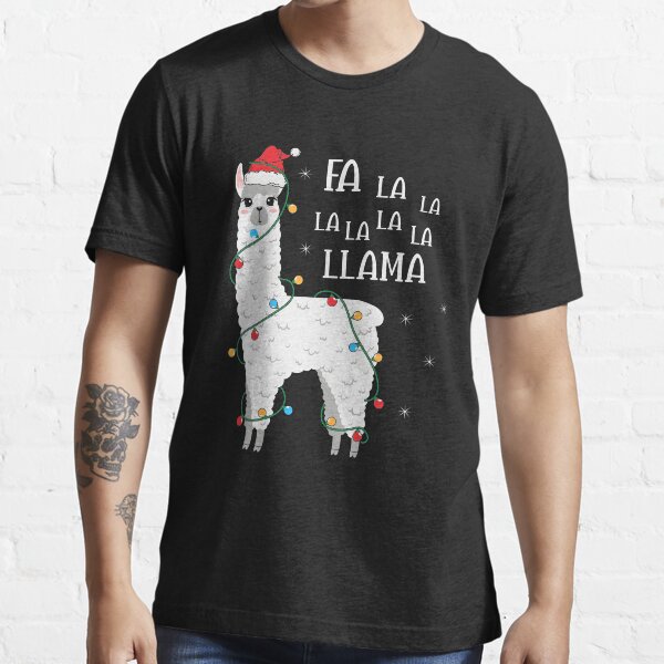 Fa La La Llama Christmas Lllama Essential T-Shirt