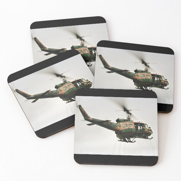 Item preview, Airborne Rappelling from an Iroquois designed and sold by Blackadder Photography.