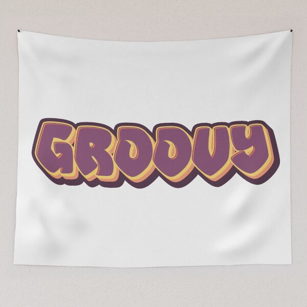 Item preview, groovy text design designed and sold by Camo0godfather.