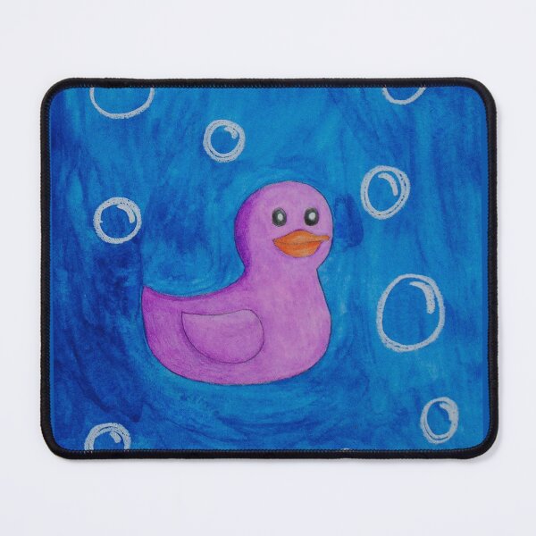 Item preview, Purple Rubber Duckie Painting designed and sold by Caseymakesart.