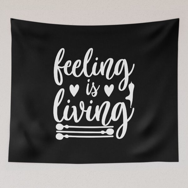 Item preview, Feeling is Living designed and sold by BuxomBabe21.