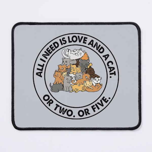 Item preview, All Is Love And A Cat designed and sold by Linenist.
