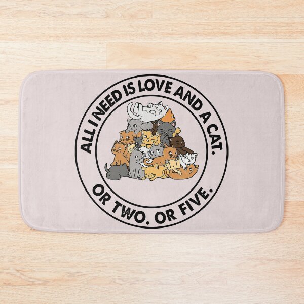Item preview, All Is Love And A Cat designed and sold by Linenist.