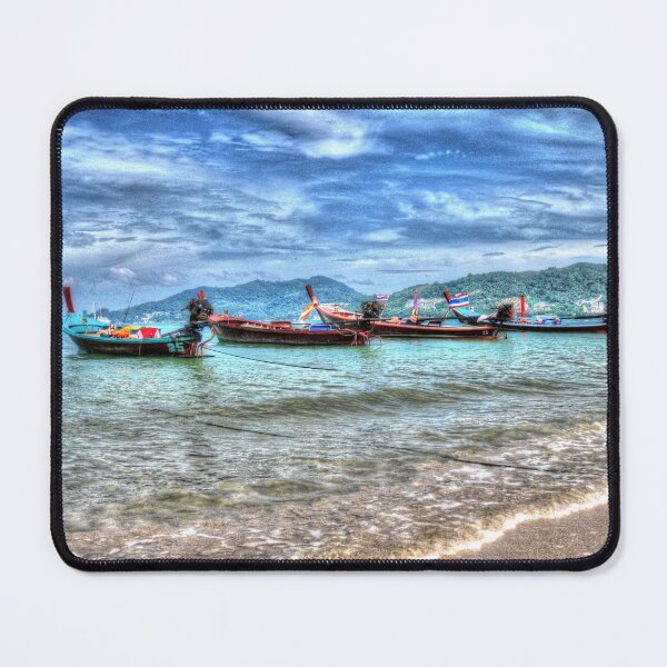 Item preview, Long Boats on Patong designed and sold by Blackadder Photography.