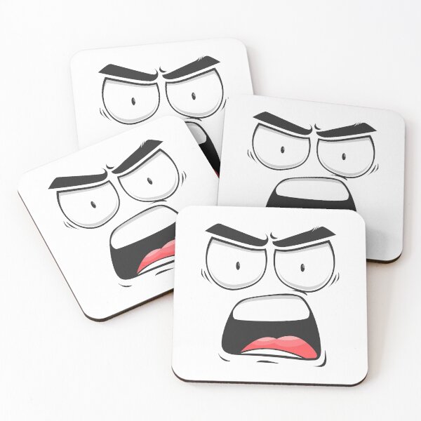 Item preview, Cartoon Angry Face designed and sold by WilliamsonMedia.