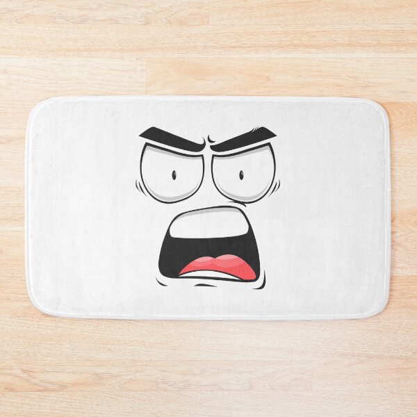 Item preview, Cartoon Angry Face designed and sold by WilliamsonMedia.