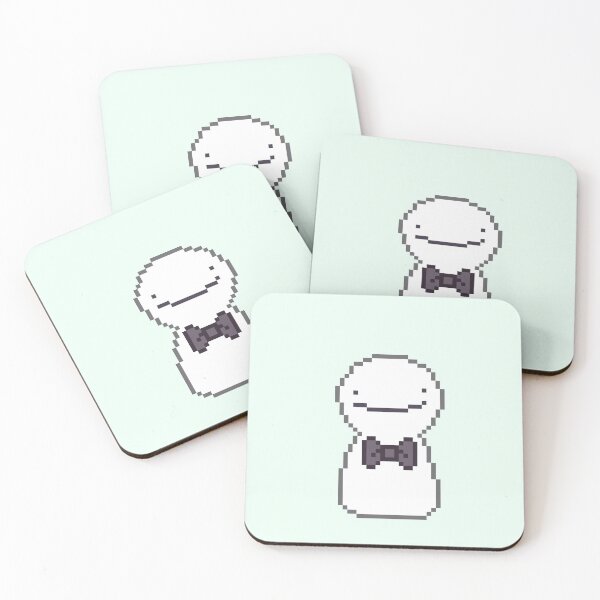 Item preview, dsmp fanart merch dream pixel art blob - bowtie designed and sold by sezalilly.