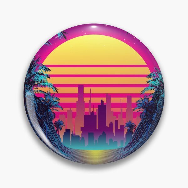 Item preview, Retrowave Valley designed and sold by muskitt.
