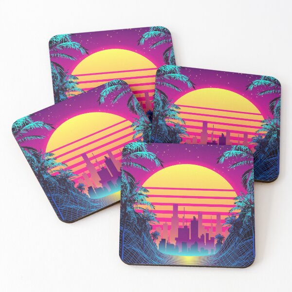 Item preview, Retrowave Valley designed and sold by muskitt.