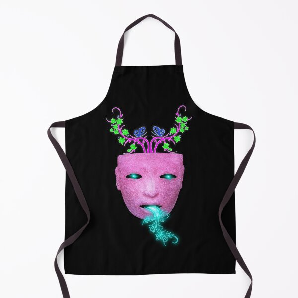 Item preview, Teotihuacan ceremonial mask with floral motifs designed and sold by Floradigital.