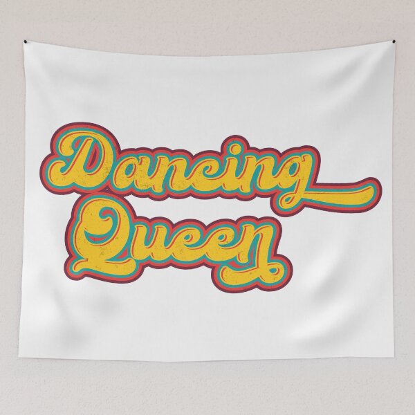 Item preview, dancing queen typography design designed and sold by Camo0godfather.