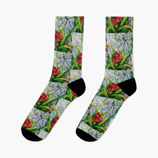 Item preview, Bromeliad and Hummingbird designed and sold by Janice Schiff.